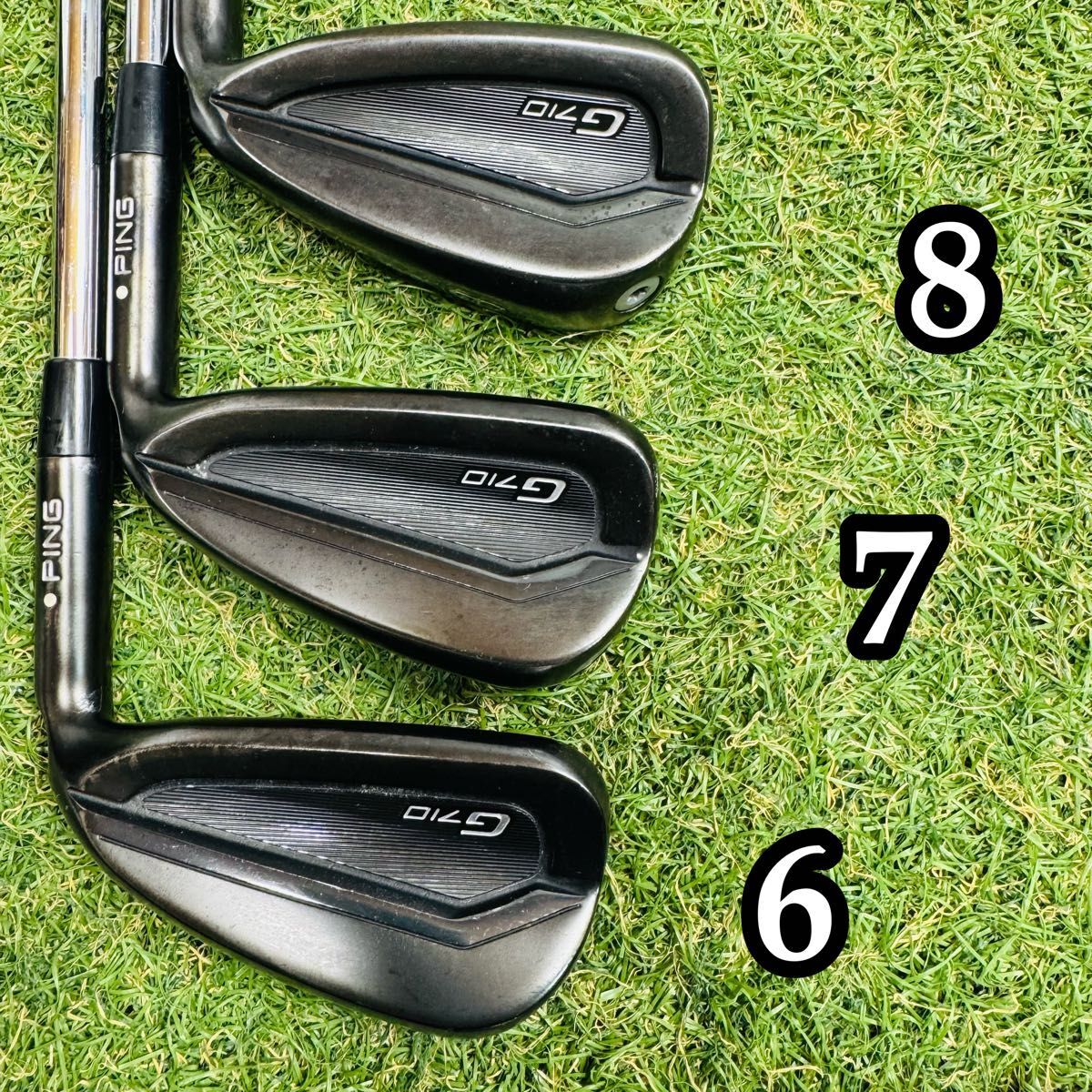 Ping G710 Irons (5pc) — Zelos 7 — Japan Model, Used