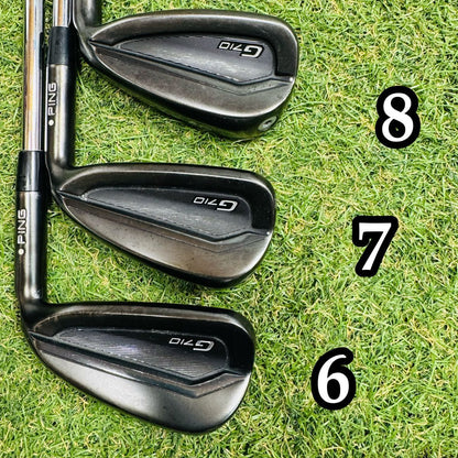 Ping G710 Irons (5pc) — Zelos 7 — Japan Model, Used