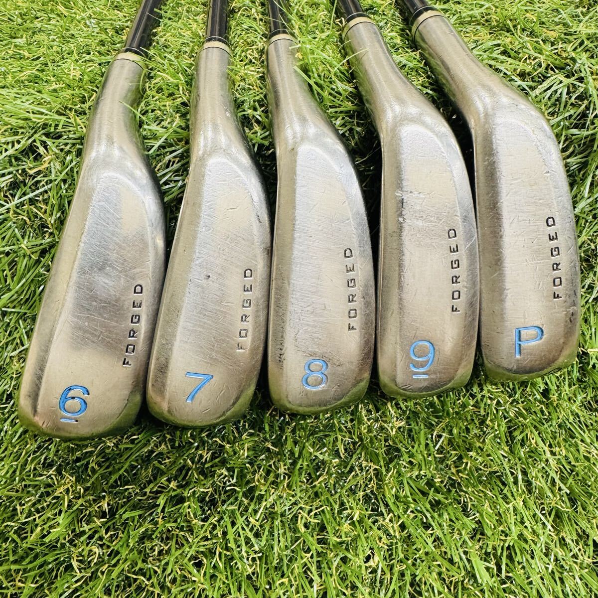 PRGR egg Forged Irons 6-PW (5pc) — Flex S — Japan Model, Used