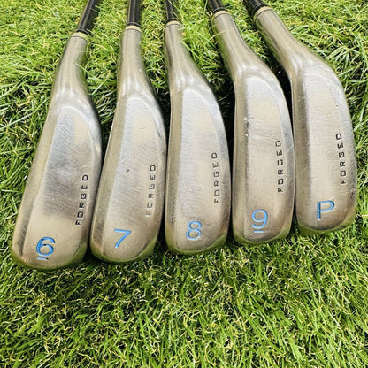 PRGR egg Forged Irons 6-PW (5pc) — Flex S — Japan Model, Used