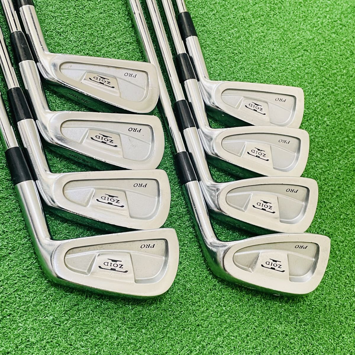 Mizuno T-Zoid Pro Irons 3-PW (8pc) — Dynamic Gold S300 S — Japan Model, Used