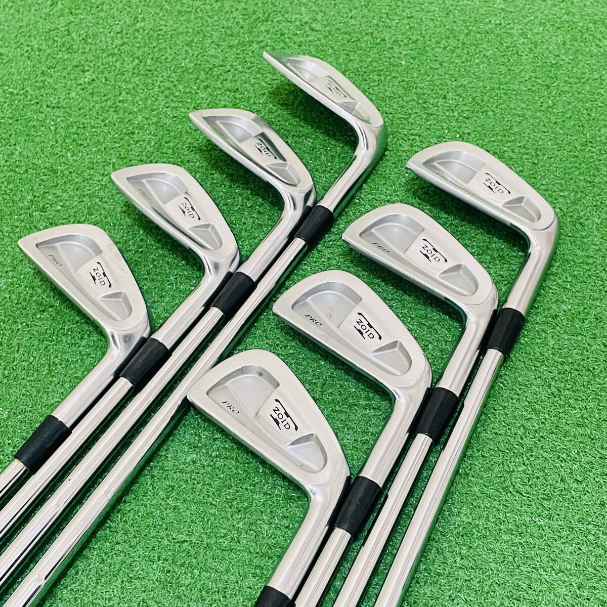Mizuno T-Zoid Pro Irons 3-PW (8pc) — Dynamic Gold S300 S — Japan Model, Used