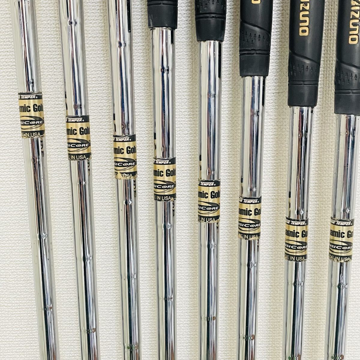Mizuno T-Zoid Pro Irons 3-PW (8pc) — Dynamic Gold S300 S — Japan Model, Used