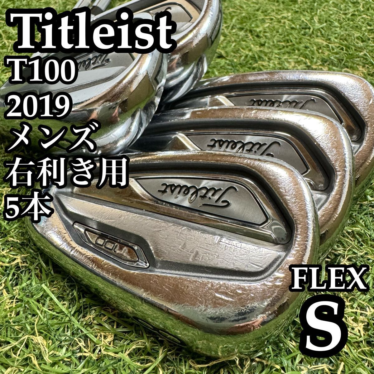 Titleist T100 Irons (5pc) — Modus3 105 — Japan Model, Used