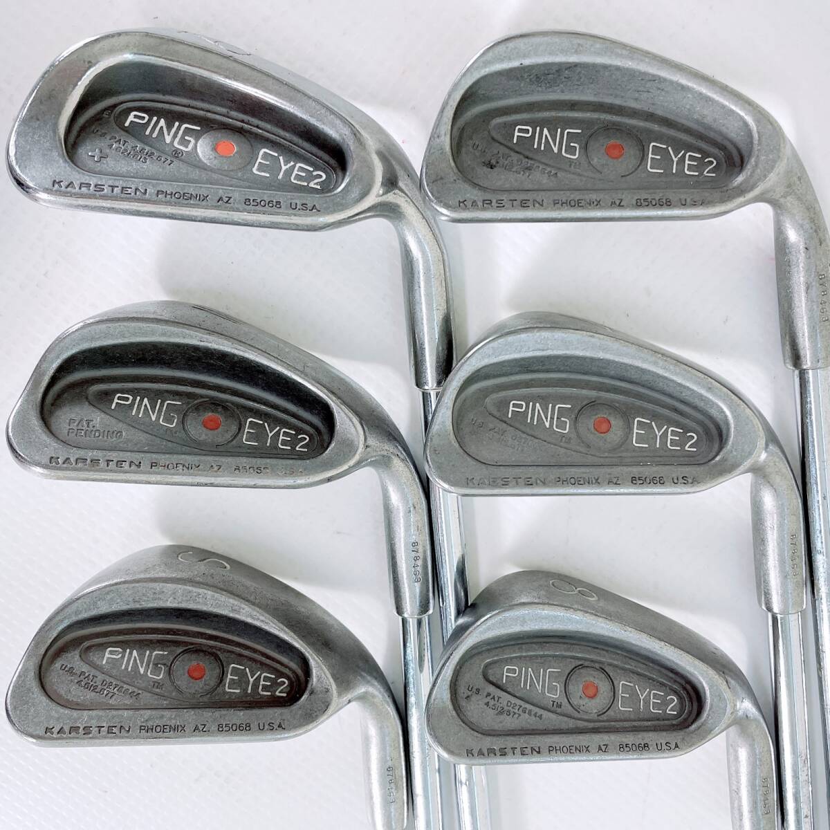 Ping EYE2 Irons 6-PW,SW (6pc) — Japan Model, Used