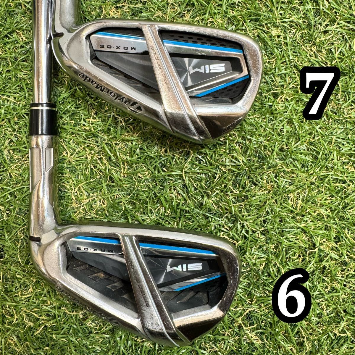 TaylorMade SIM MAX Irons (5pc) — Japan Model, Used
