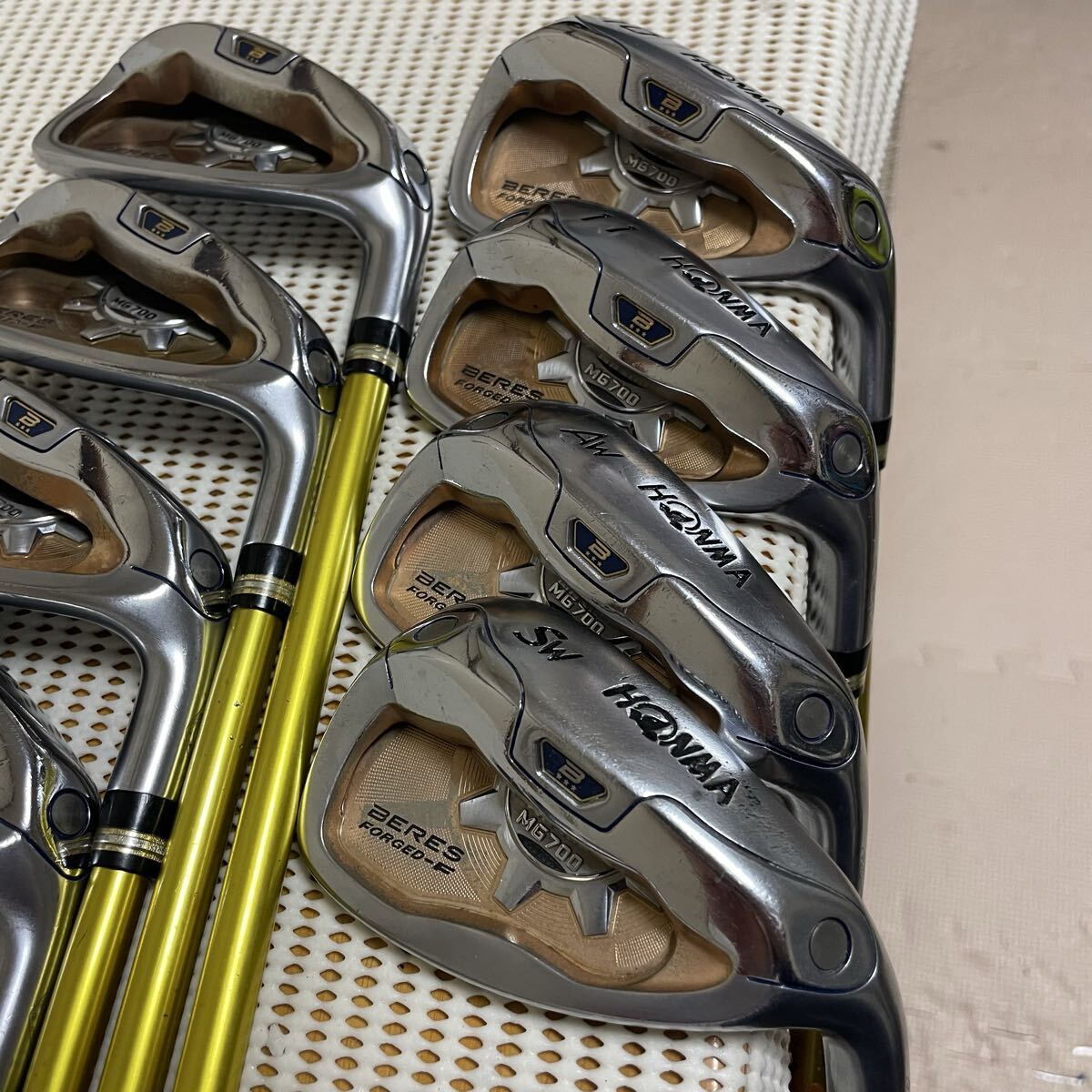 HONMA Beres MG700 Irons 6-SW (8pc) — ARMRQ — Japan Model, Used