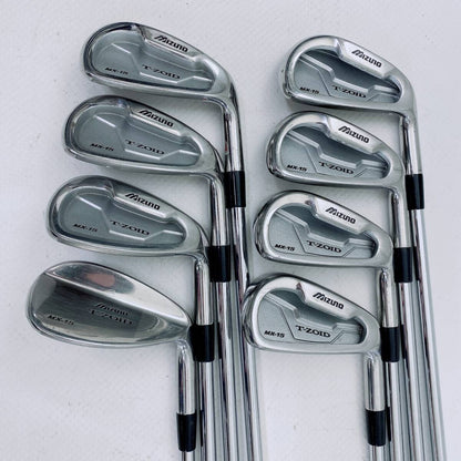 Mizuno T-Zoid MX-15 Irons 4-PW,SW (8pc) — NS PRO 950GH — Japan Model, Used