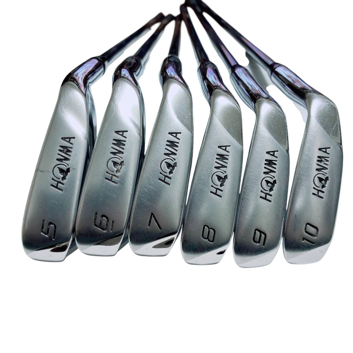 HONMA Beres MG802 Irons 5-10 (6pc) — Japan Model, Used