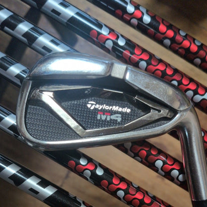 TaylorMade M4 Irons 5-PWAW (7pc) — Fujikura S — Japan Model, Used