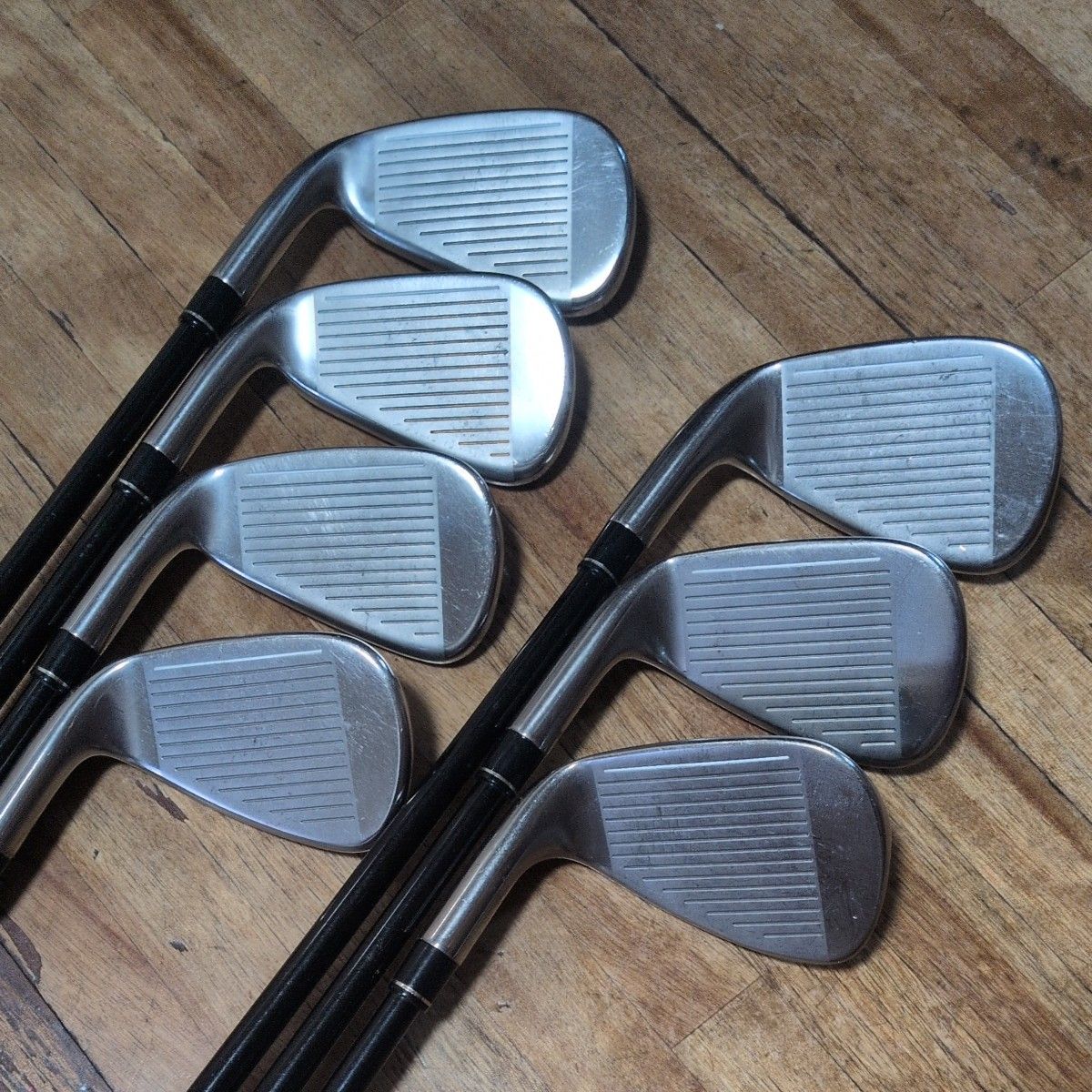TaylorMade M4 Irons 5-PWAW (7pc) — Fujikura S — Japan Model, Used
