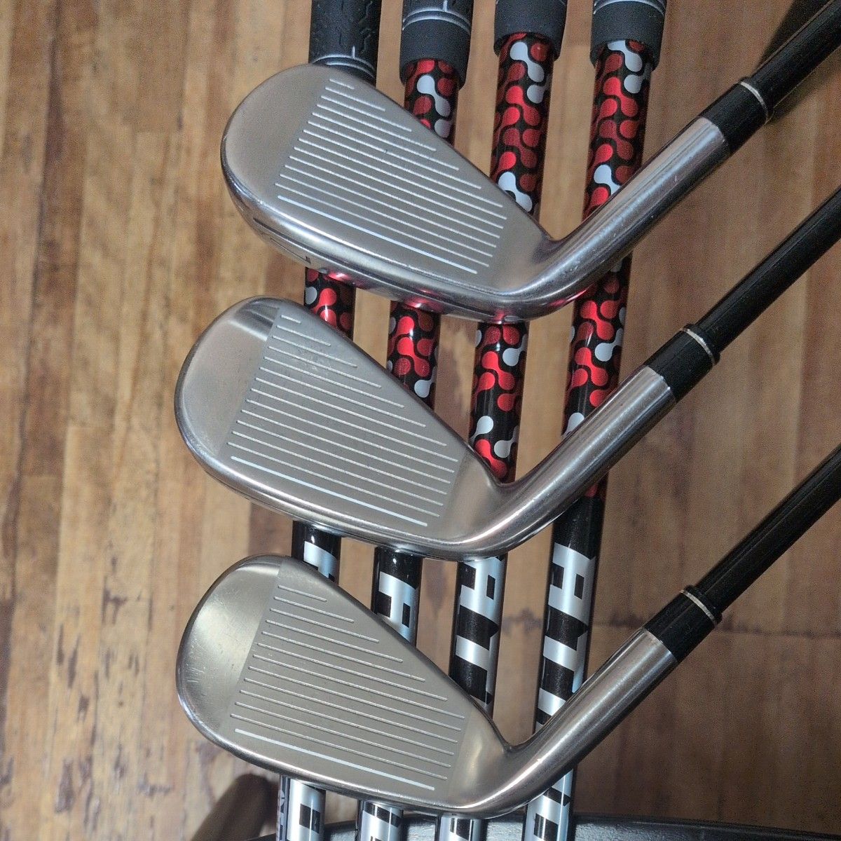 TaylorMade M4 Irons 5-PWAW (7pc) — Fujikura S — Japan Model, Used