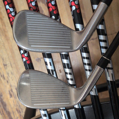 TaylorMade M4 Irons 5-PWAW (7pc) — Fujikura S — Japan Model, Used