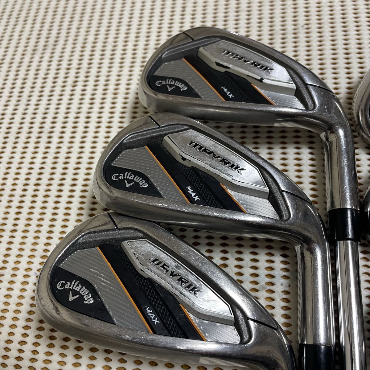 Callaway Mavrik Max Irons (6pc) — Zelos 7 — Japan Model, Used