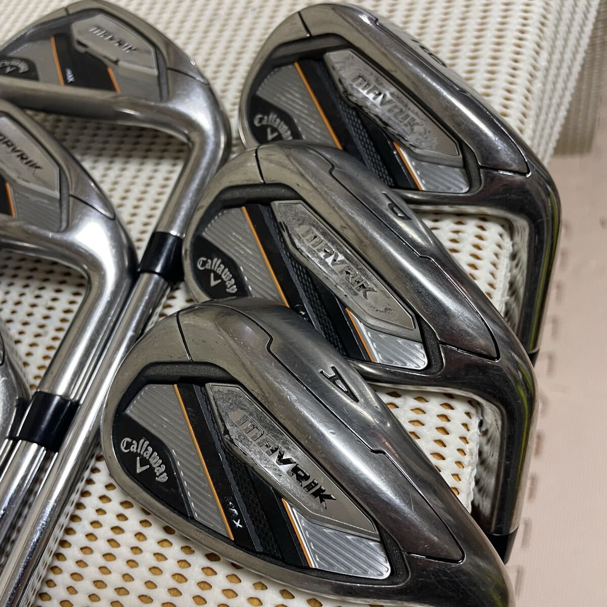 Callaway Mavrik Max Irons (6pc) — Zelos 7 — Japan Model, Used