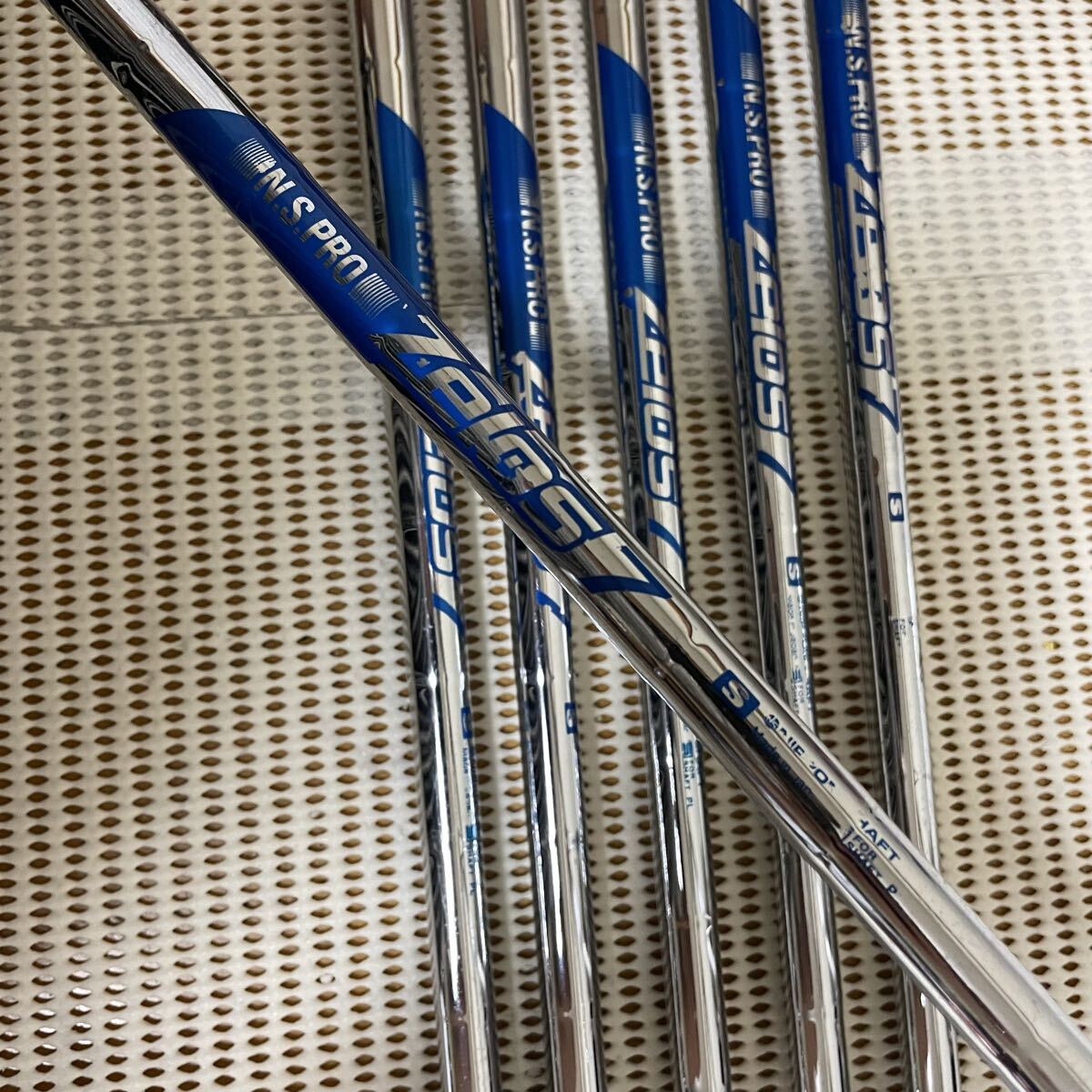 Callaway Mavrik Max Irons (6pc) — Zelos 7 — Japan Model, Used