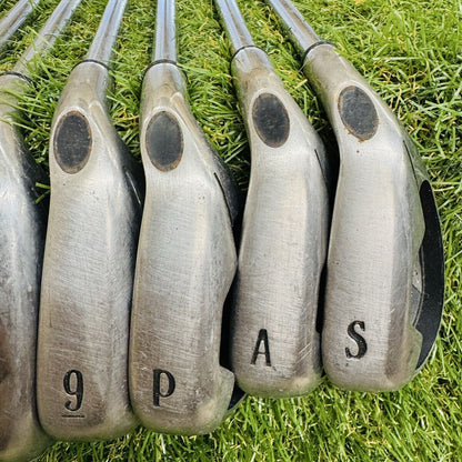 Callaway X-18 Pro Irons PW-SW (8pc) — NS PRO 950GH S — Japan Model, Used