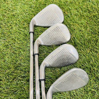 Callaway X-18 Pro Irons PW-SW (8pc) — NS PRO 950GH S — Japan Model, Used