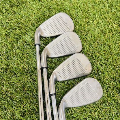 Callaway X-18 Pro Irons PW-SW (8pc) — NS PRO 950GH S — Japan Model, Used