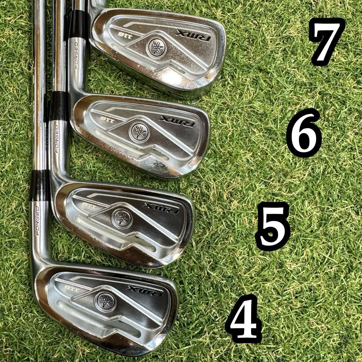 Yamaha RMX 116 Irons (7pc) — Zelos 7 — Japan Model, Used