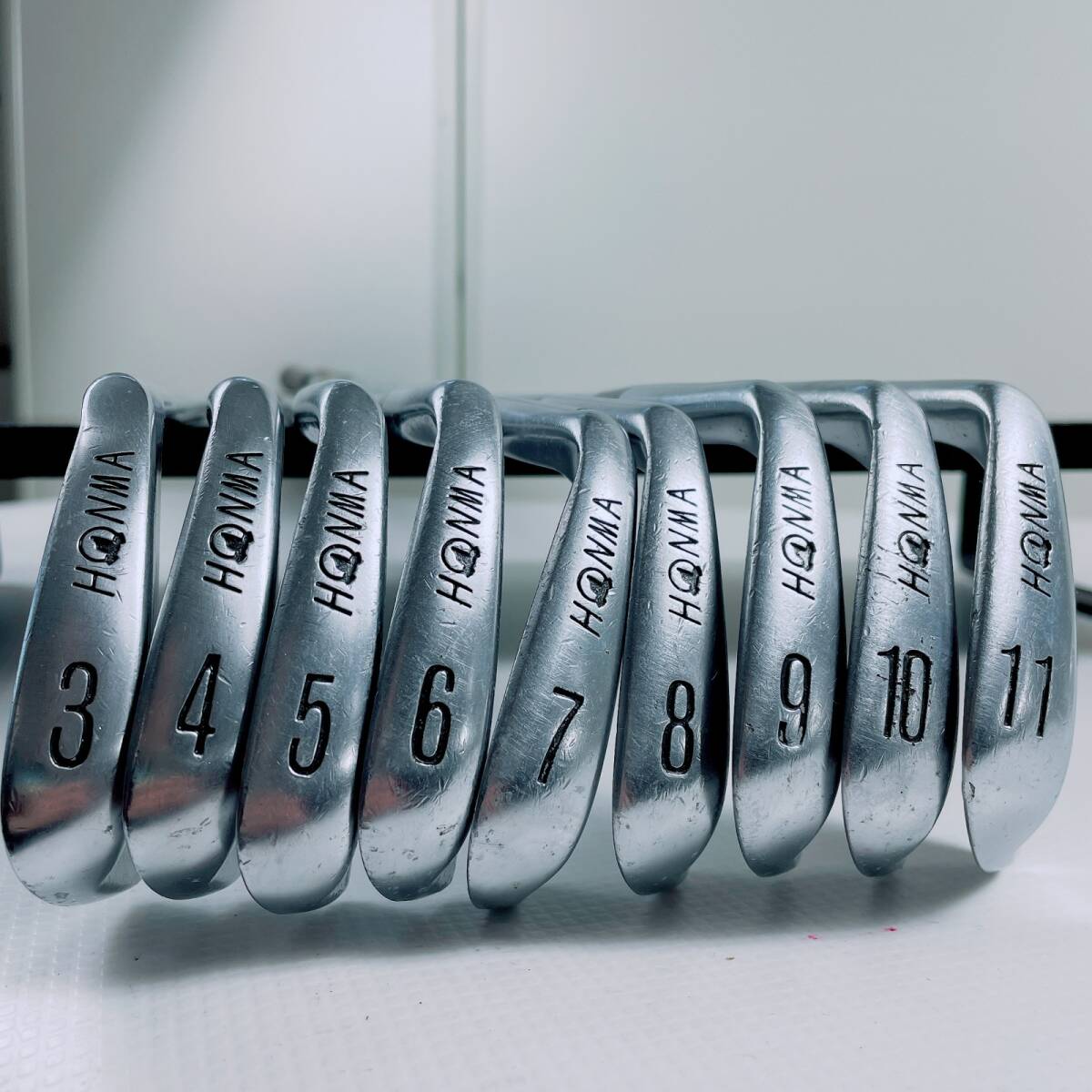 HONMA CL-708 Irons 3-11 (9pc) — Dynamic Gold — Japan Model, Used