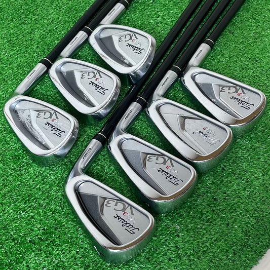 Titleist VG3 Irons 4-9 (7pc) — Flex S — Japan Model, Used