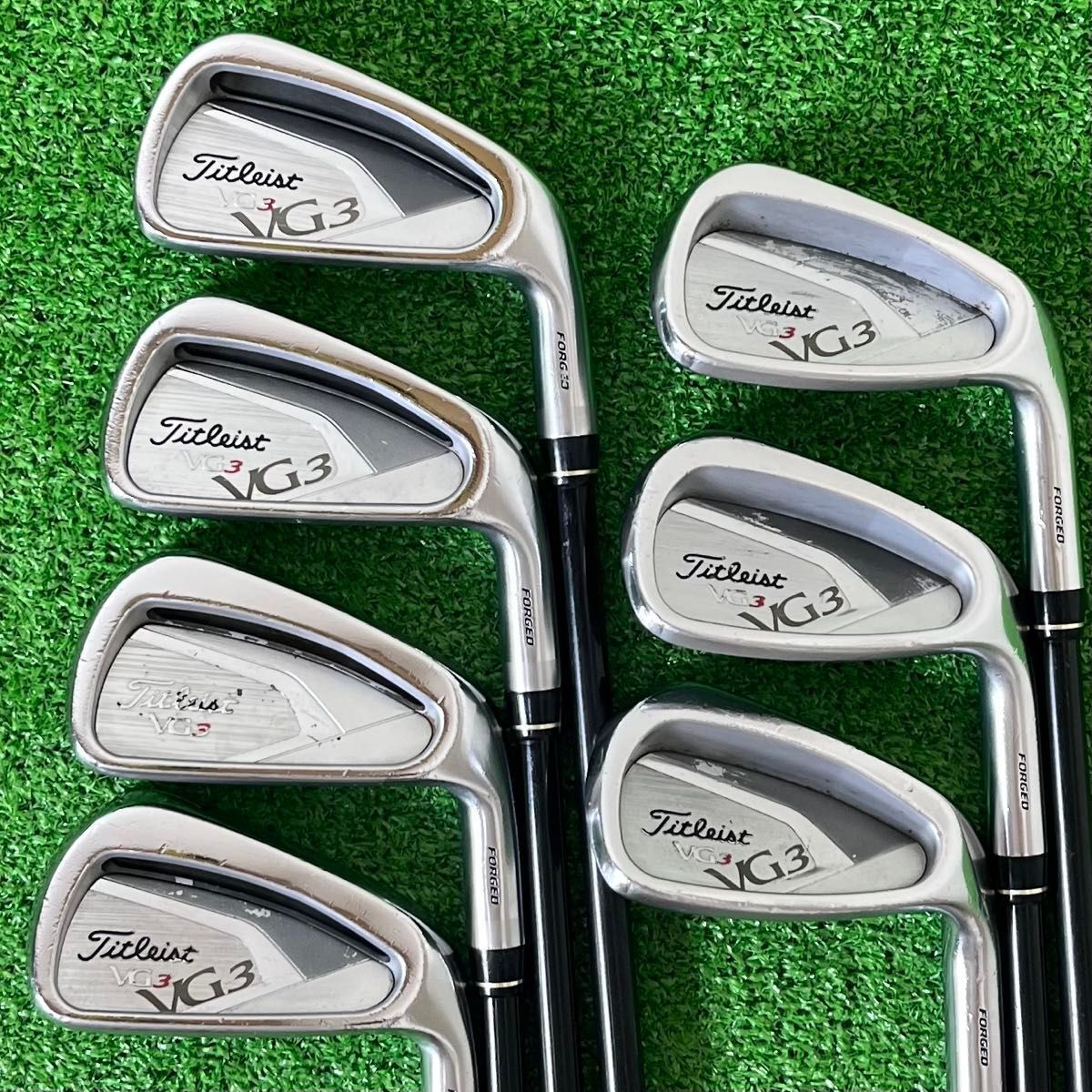 Titleist VG3 Irons 4-9 (7pc) — Flex S — Japan Model, Used