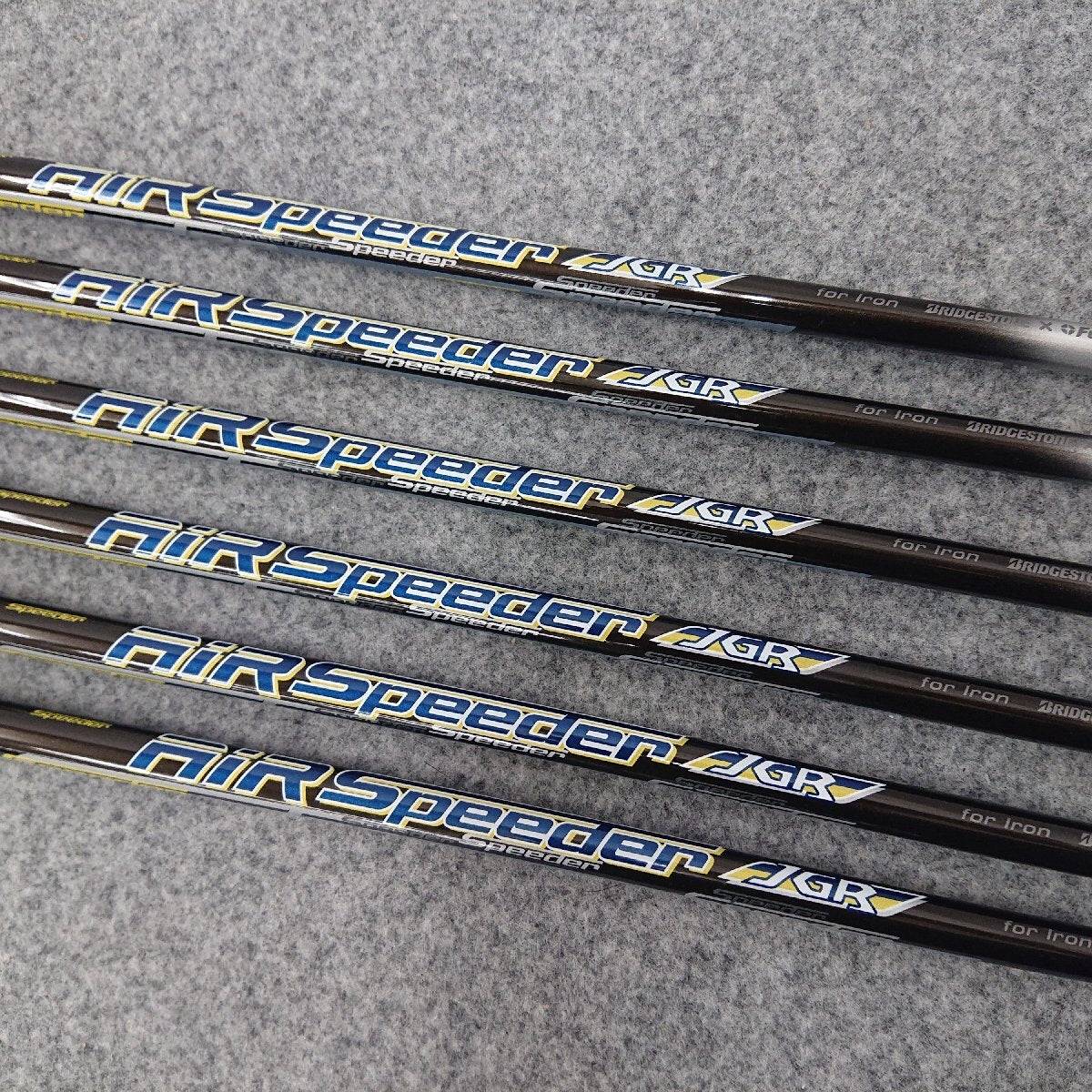 Bridgestone Tour B JGR HF3 Irons 5-pw (6pc) — Speeder R — Japan Model, Used