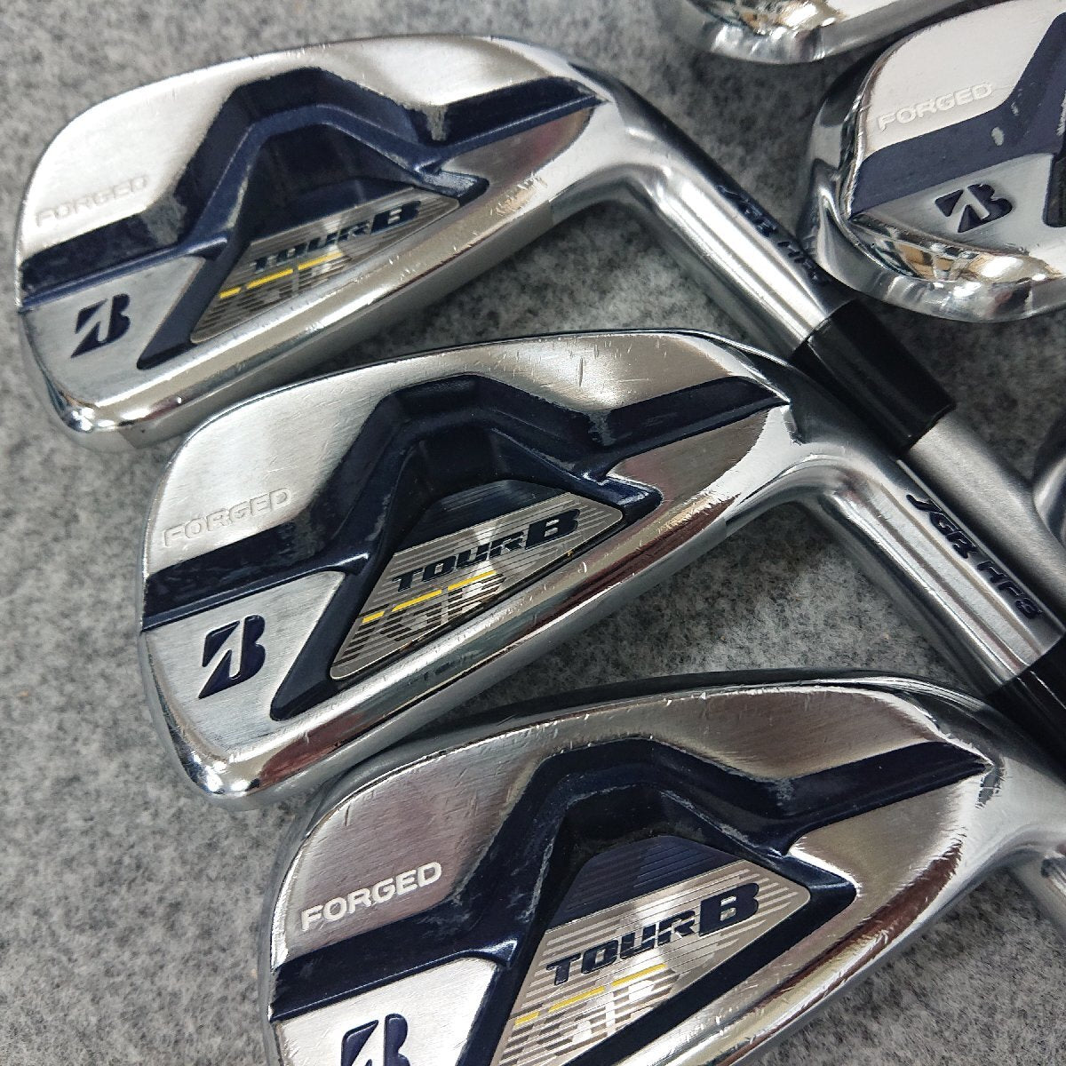 Bridgestone Tour B JGR HF3 Irons 5-pw (6pc) — Speeder R — Japan Model, Used