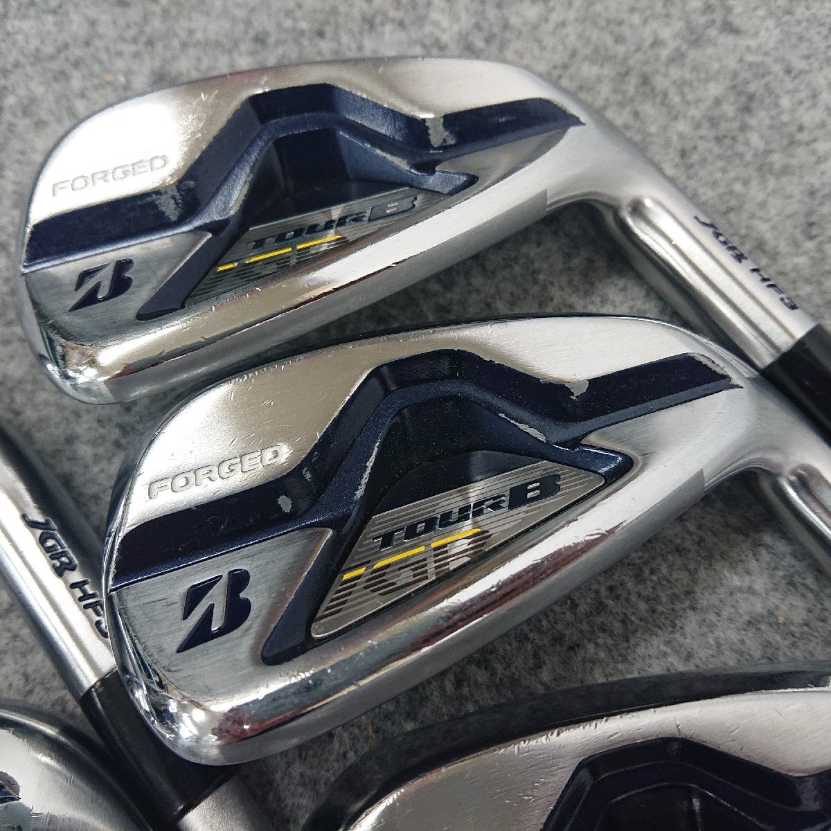 Bridgestone Tour B JGR HF3 Irons 5-pw (6pc) — Speeder R — Japan Model, Used