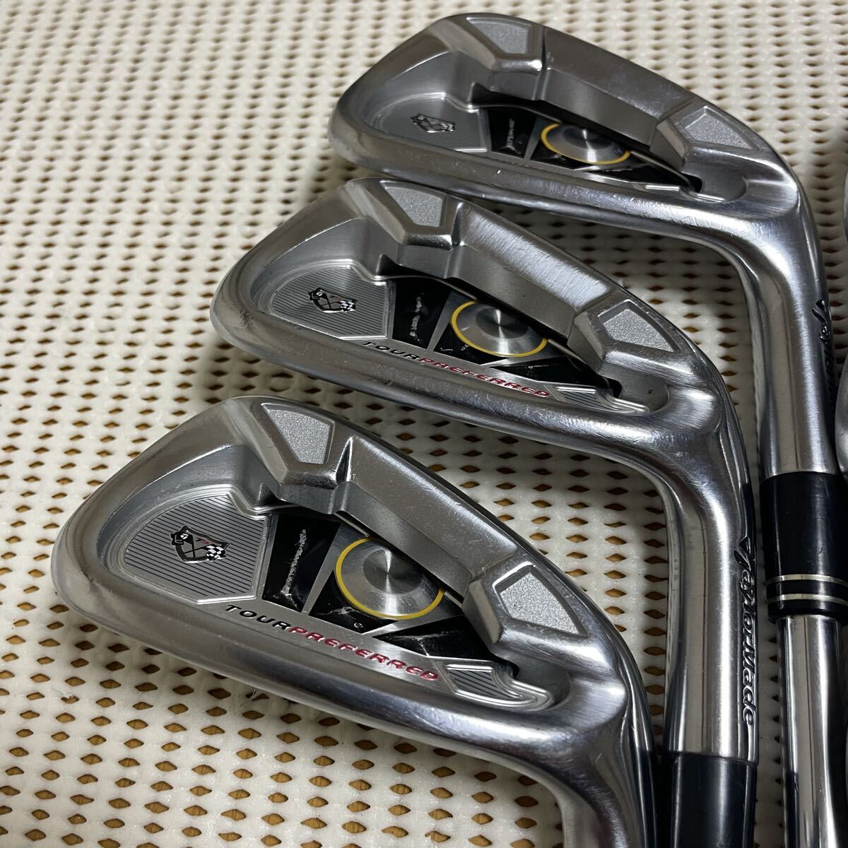 TaylorMade Tour Preferred Irons 5-PW (6pc) — Dynamic Gold S200 — Japan Model, Used