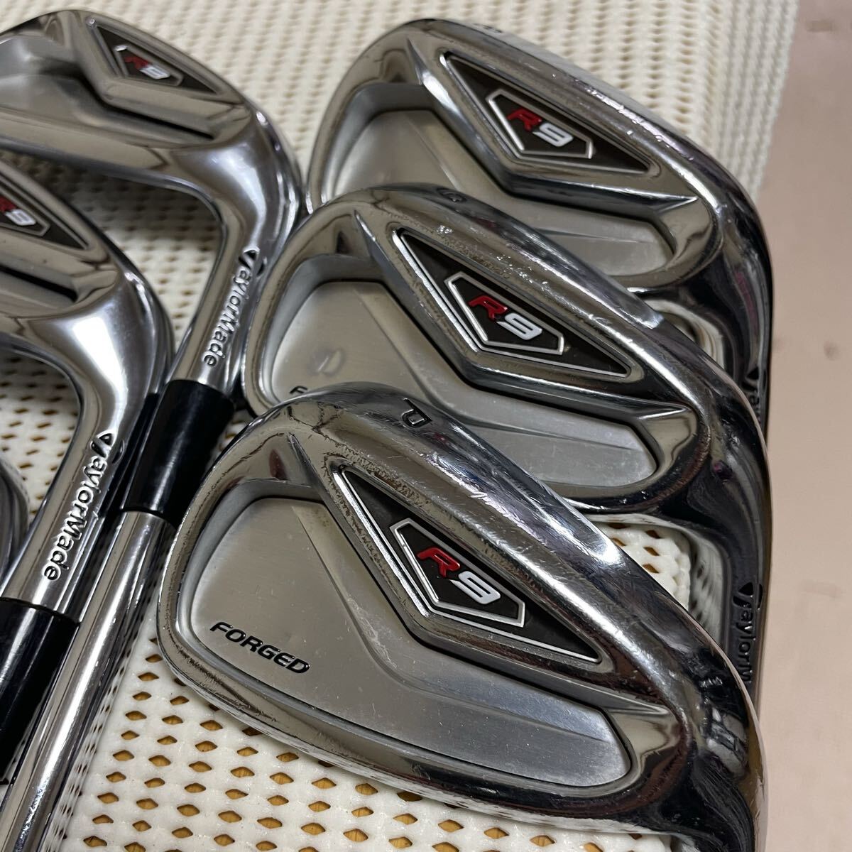 TaylorMade R9 Irons 5-PW (6pc) — NS PRO 950GH — Japan Model, Used