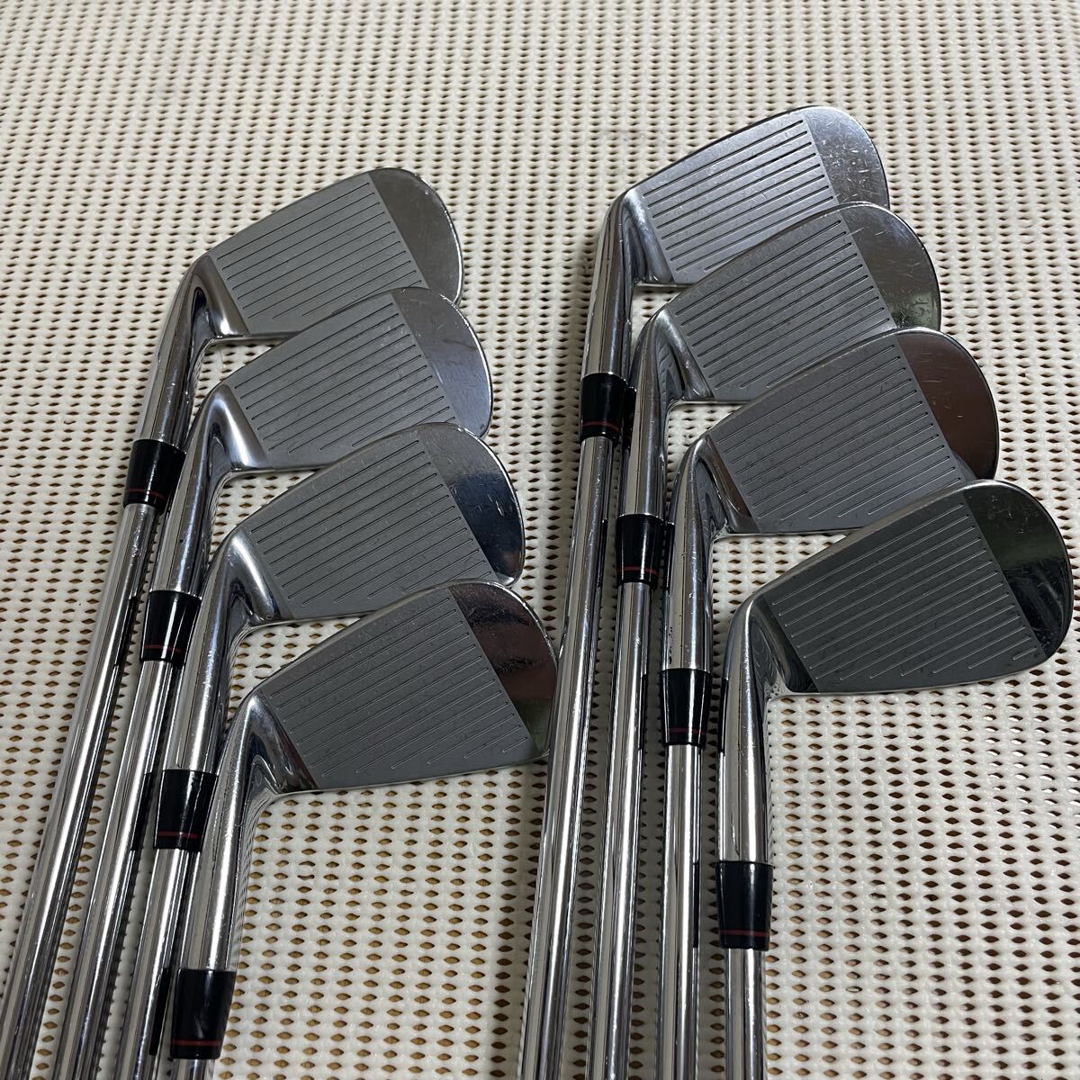 Nike Victory Red Forged Split Cavity Irons 3-PW (8pc) — NS PRO 950GH — Japan Model, Used