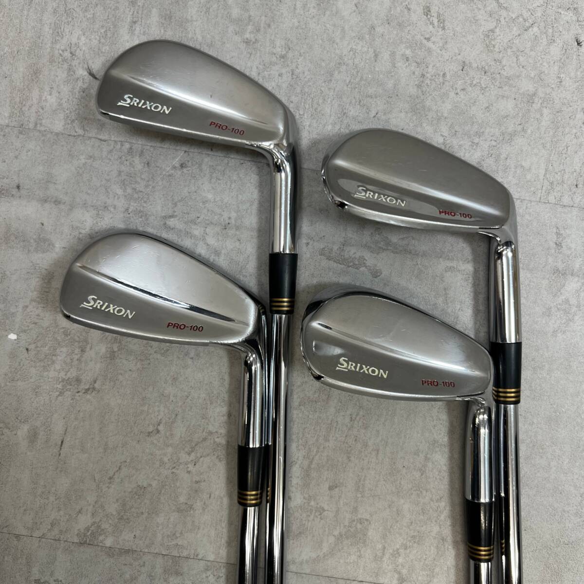 Srixon Pro-100 Irons 3-PW (8pc) — Dynamic Gold S200 — Japan Model, Used