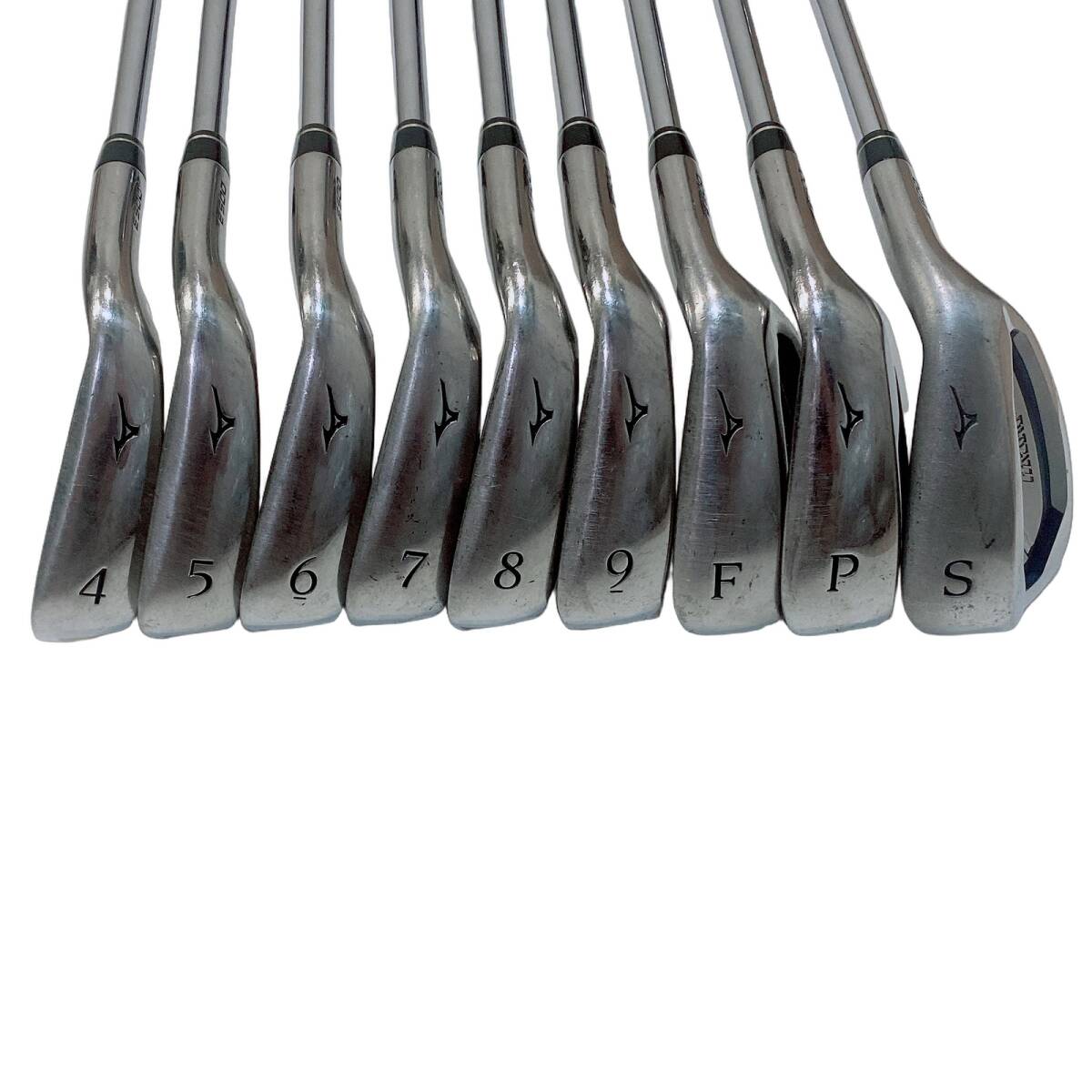 Mizuno JPX E500 Ti-Face Irons 4-PW (9pc) — NS PRO 950GH — Japan Model, Used