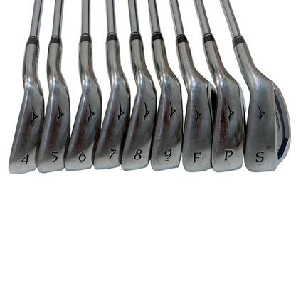 Mizuno JPX E500 Ti-Face Irons 4-PW (9pc) — NS PRO 950GH — Japan Model, Used