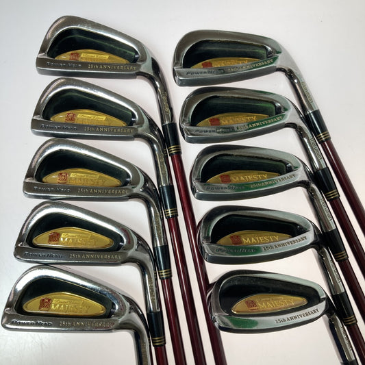 Maruman Majesty The Parsec 25th Anniversary Irons 3-9 (10pc) — Japan Model, Used