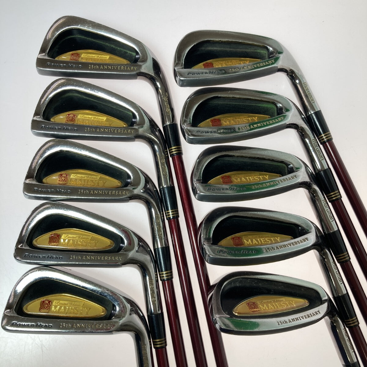 Maruman Majesty The Parsec 25th Anniversary Irons 3-9 (10pc) — Japan Model, Used