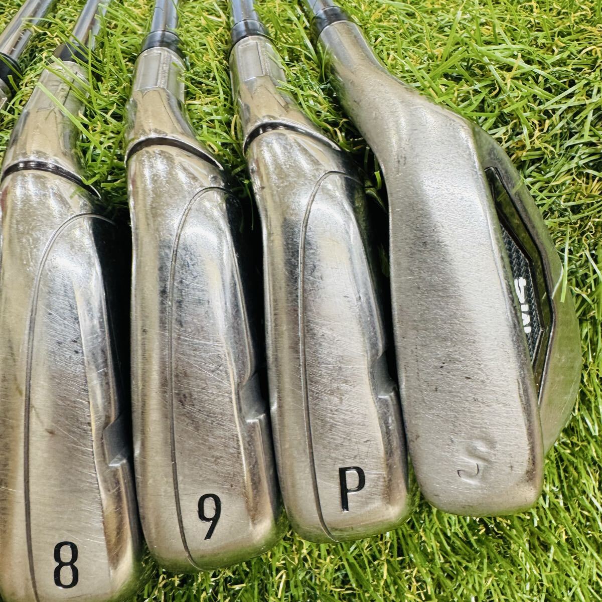 TaylorMade M4 Irons 5-PW,SW (7pc) — Flex S — Japan Model, Used
