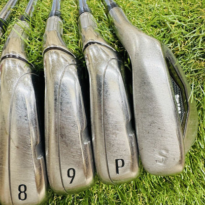 TaylorMade M4 Irons 5-PW,SW (7pc) — Flex S — Japan Model, Used