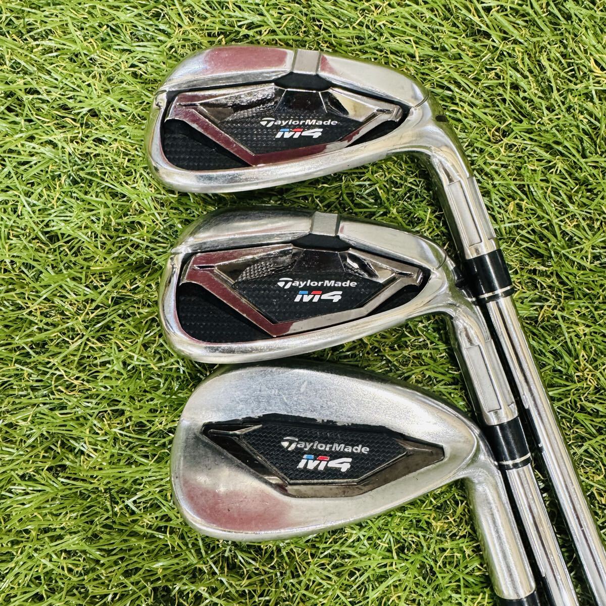 TaylorMade M4 Irons 5-PW,SW (7pc) — Flex S — Japan Model, Used
