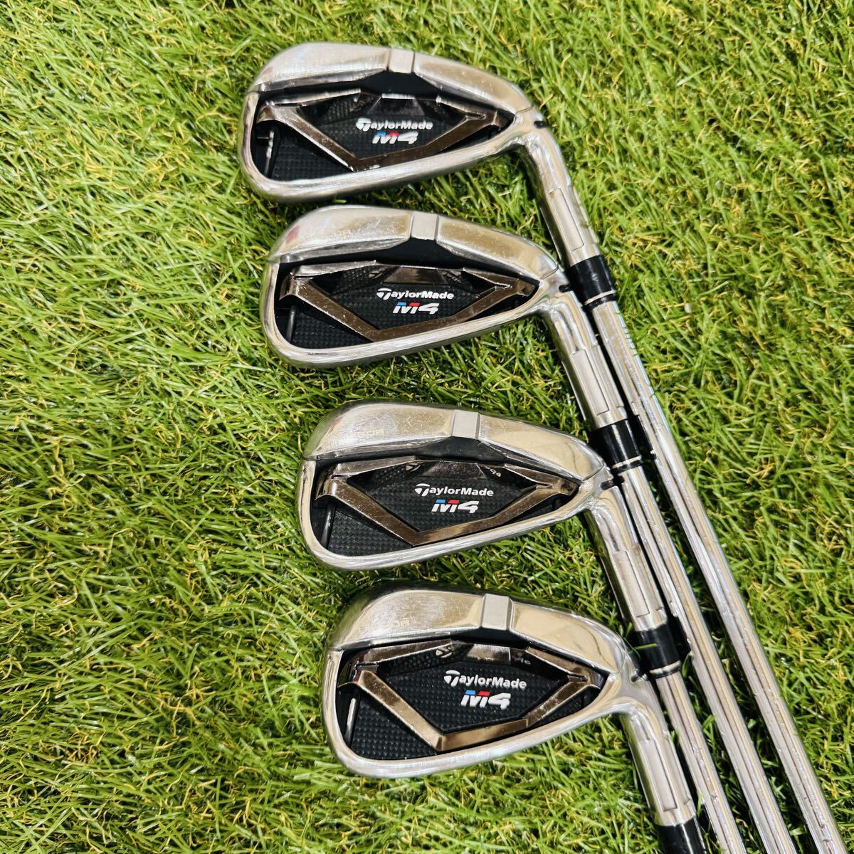 TaylorMade M4 Irons 5-PW,SW (7pc) — Flex S — Japan Model, Used