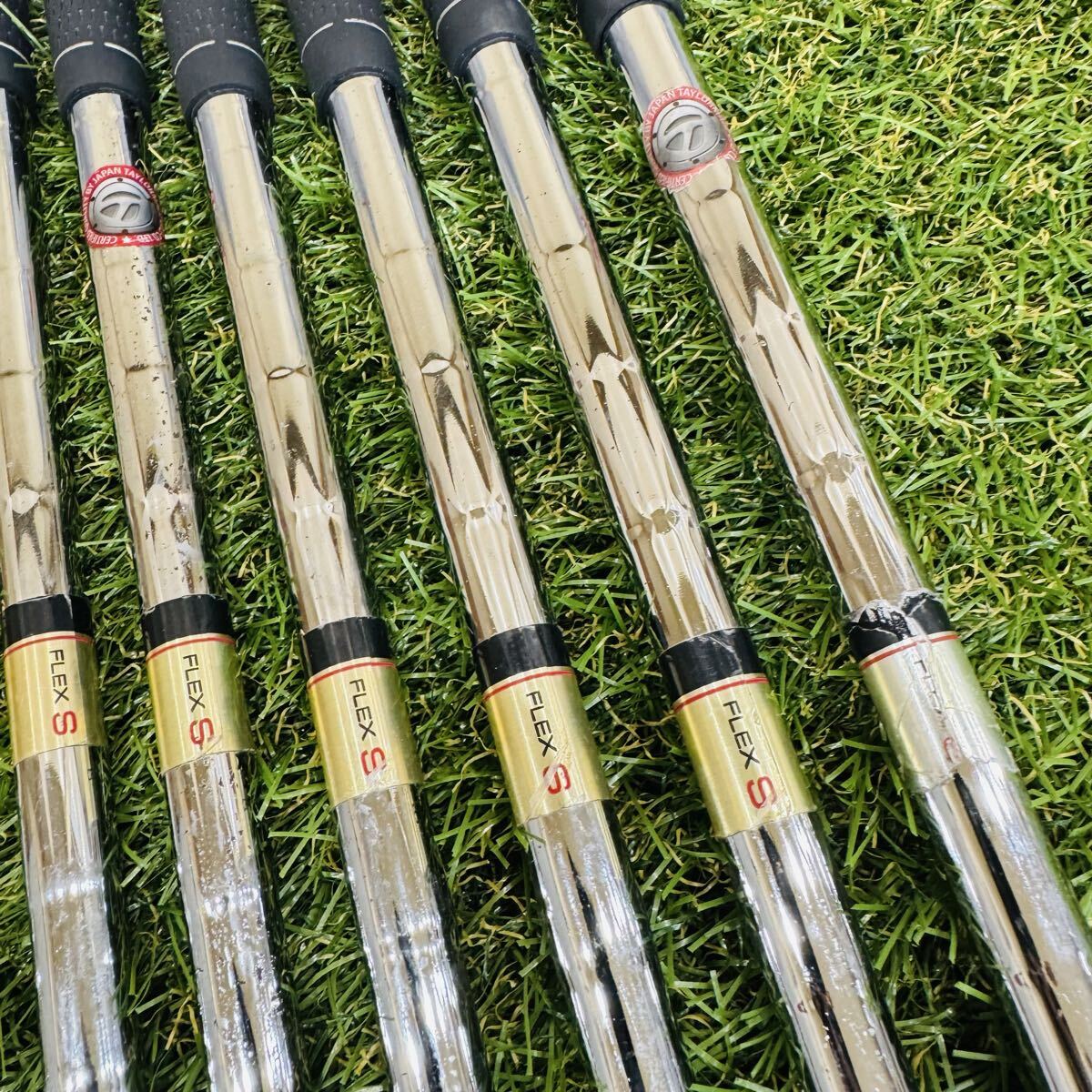 TaylorMade M4 Irons 5-PW,SW (7pc) — Flex S — Japan Model, Used