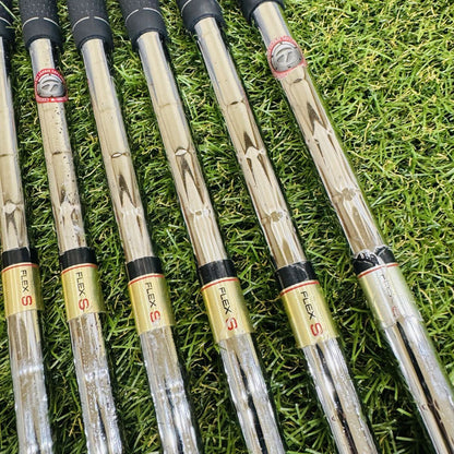 TaylorMade M4 Irons 5-PW,SW (7pc) — Flex S — Japan Model, Used
