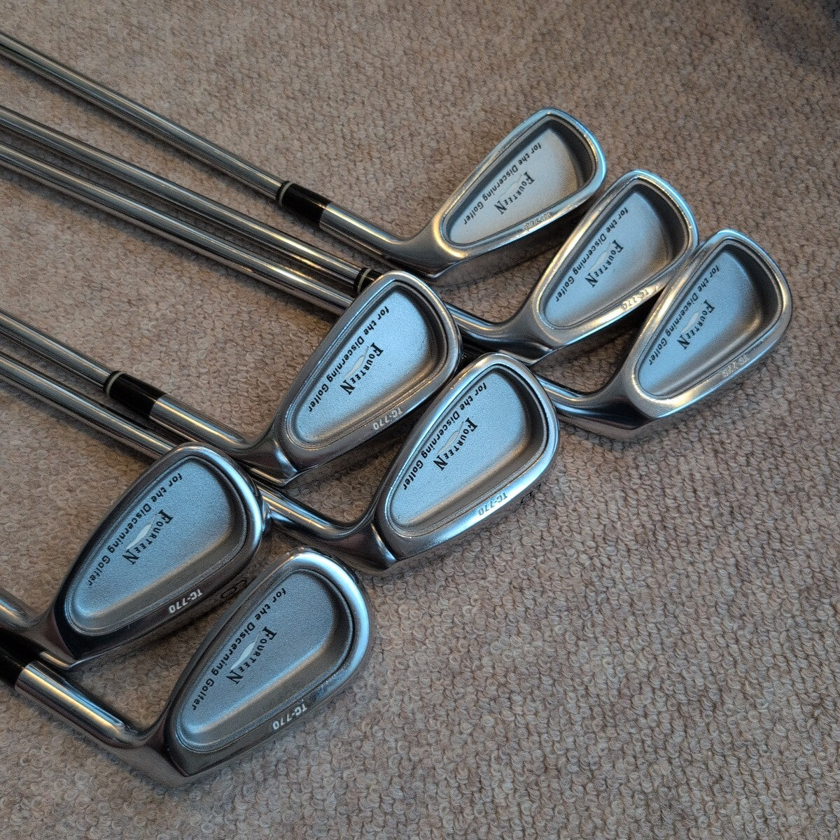 Fourteen TC-770 Irons 4-PW (7pc) — Japan Model, Used