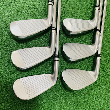 PRGR Egg PF Irons 5-PW (6pc) — NS PRO SR — Japan Model, Used