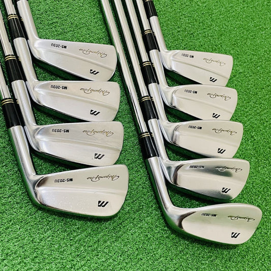 Mizuno Pro MS-203 Irons 3-PW,SW (9pc) — Dynamic Gold R — Japan Model, Used