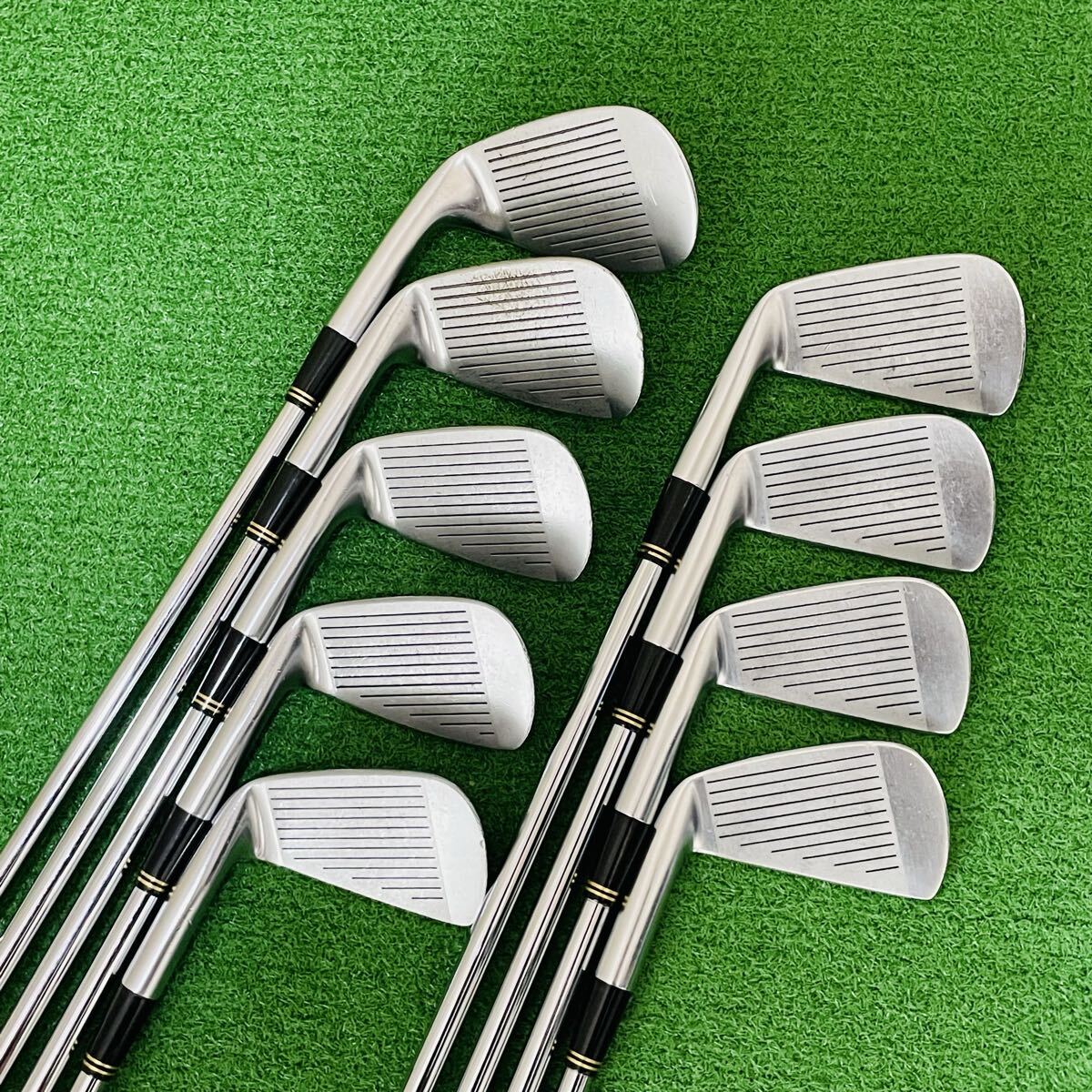 Mizuno Pro MS-203 Irons 3-PW,SW (9pc) — Dynamic Gold R — Japan Model, Used