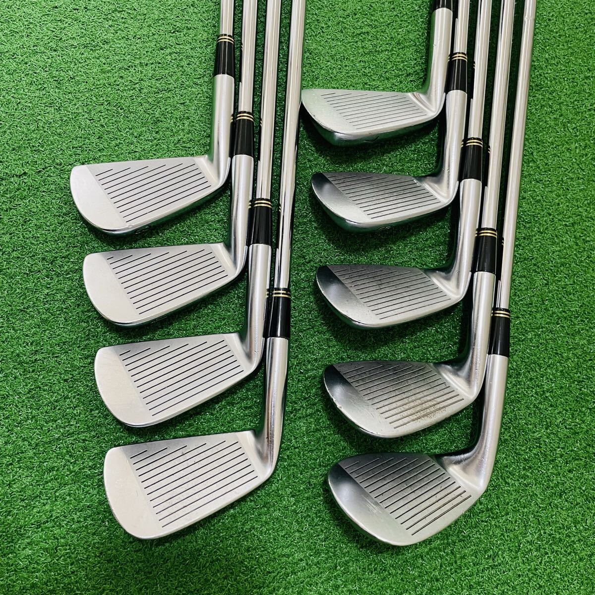 Mizuno Pro MS-203 Irons 3-PW,SW (9pc) — Dynamic Gold R — Japan Model, Used