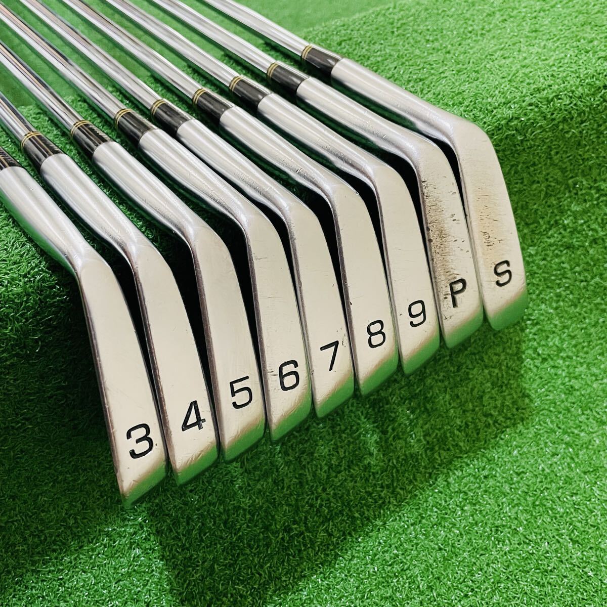 Mizuno Pro MS-203 Irons 3-PW,SW (9pc) — Dynamic Gold R — Japan Model, Used